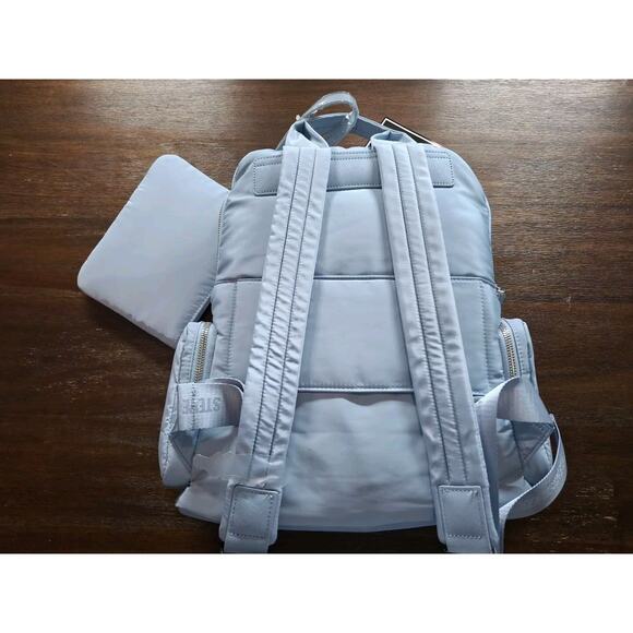 Steve Madden Blue Backpack With Wristlet - NWT! - Picture 2 of 4